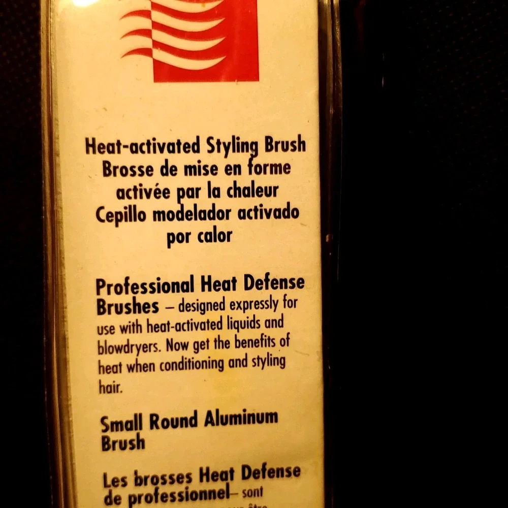 Rare Vintage Vidal Sassoon NIP Heat Activated Styling Brush Aluminum Roll Brush